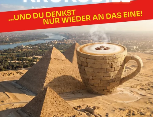 Bester Kaffee – Gizeh-Motiv